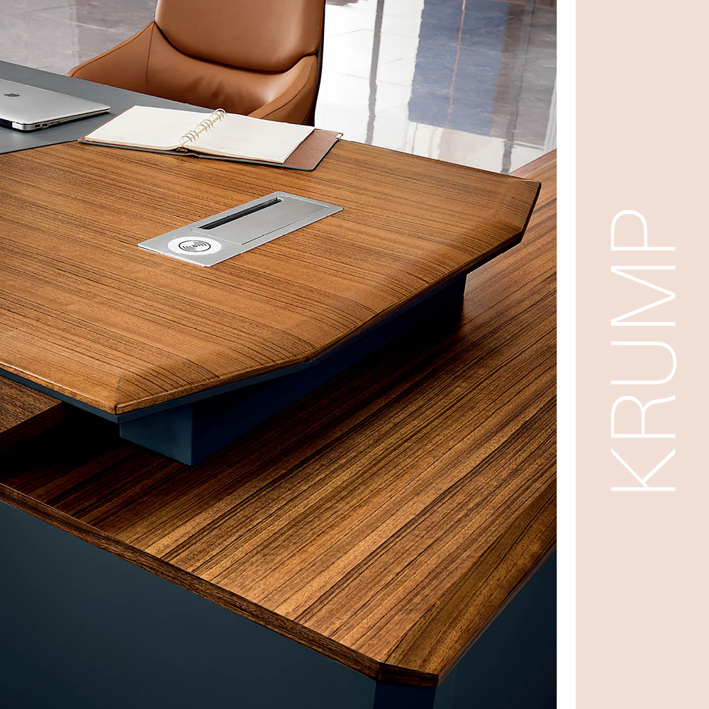 Luxury Modern L Shaped Executive Office Desks 