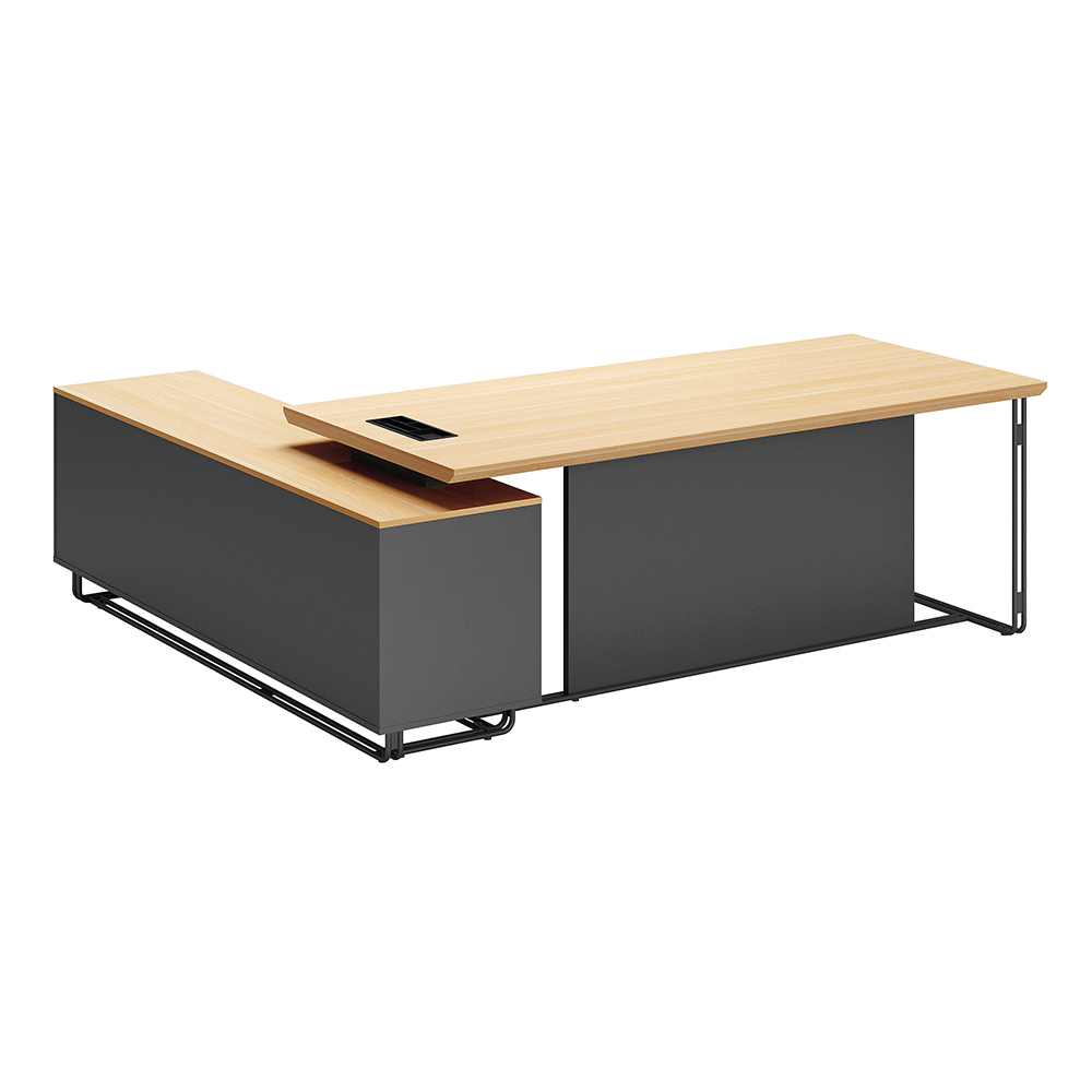 JIANGNAN VERO Series Executive Desk | W2000*D2000*H750(mm) | W1600*D700*H750(mm)