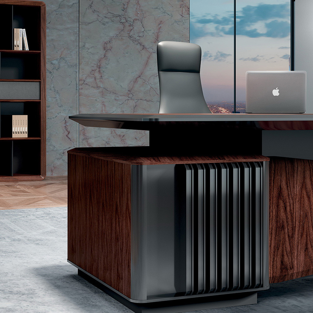 Large L Shaped Executive Desk