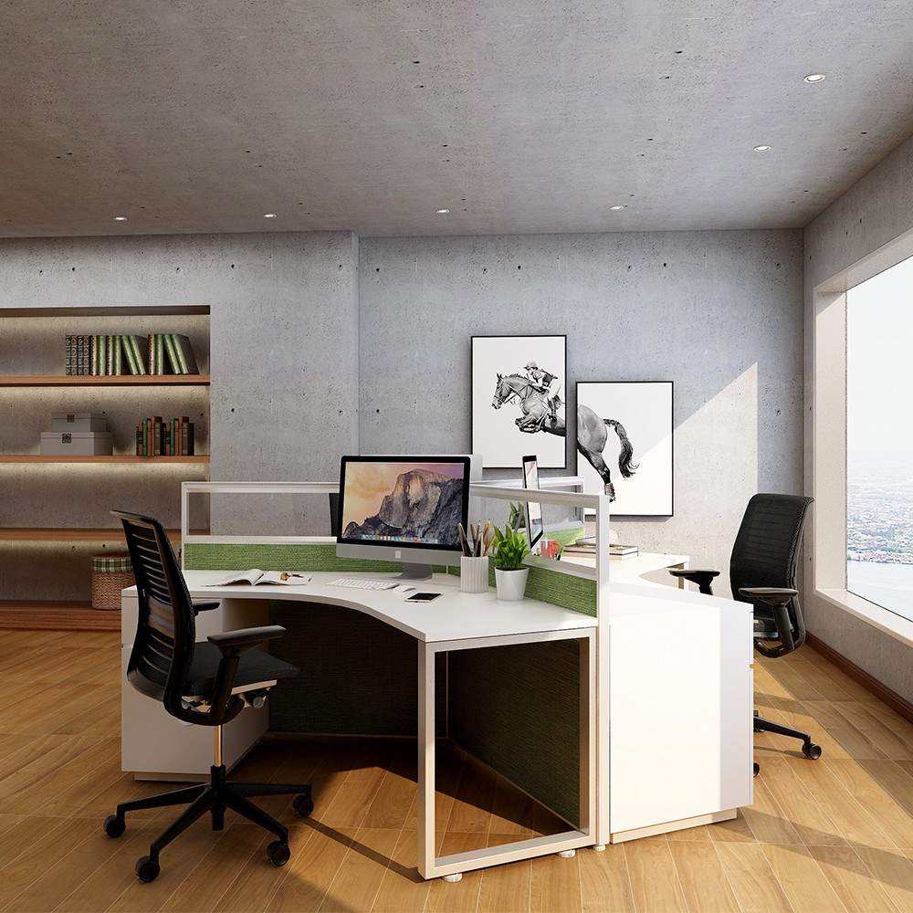 Moedern Office Cubicle for 3 Persons