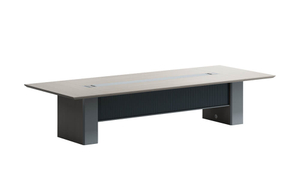Modern Gray Conference Table for Meeting Room