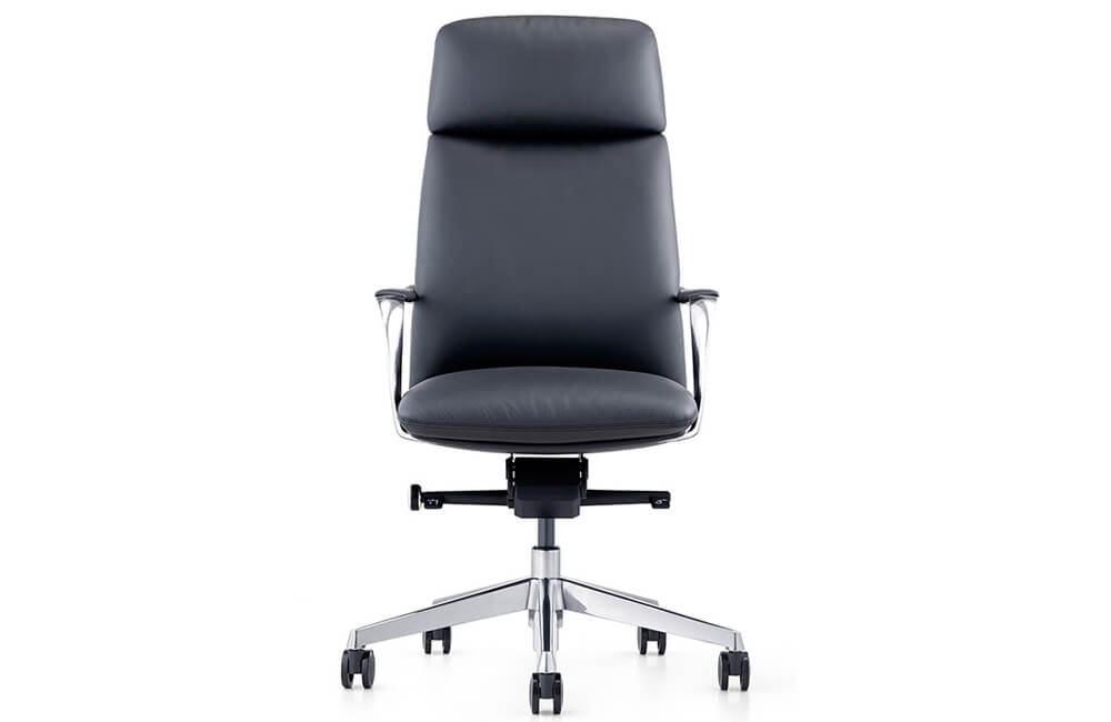 luxury swivel leather office chair