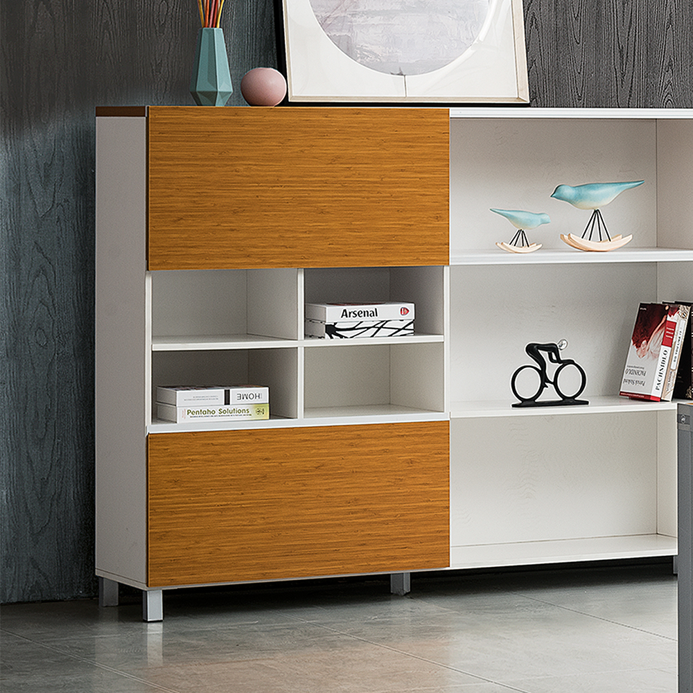 White Office Storage Cabinet for Files