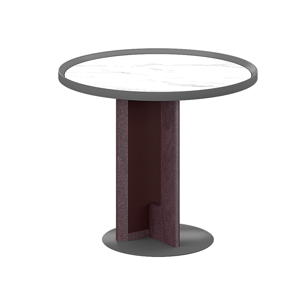 Side Table for Modern Luxury JueDu Series Hanmo φ800D*680H