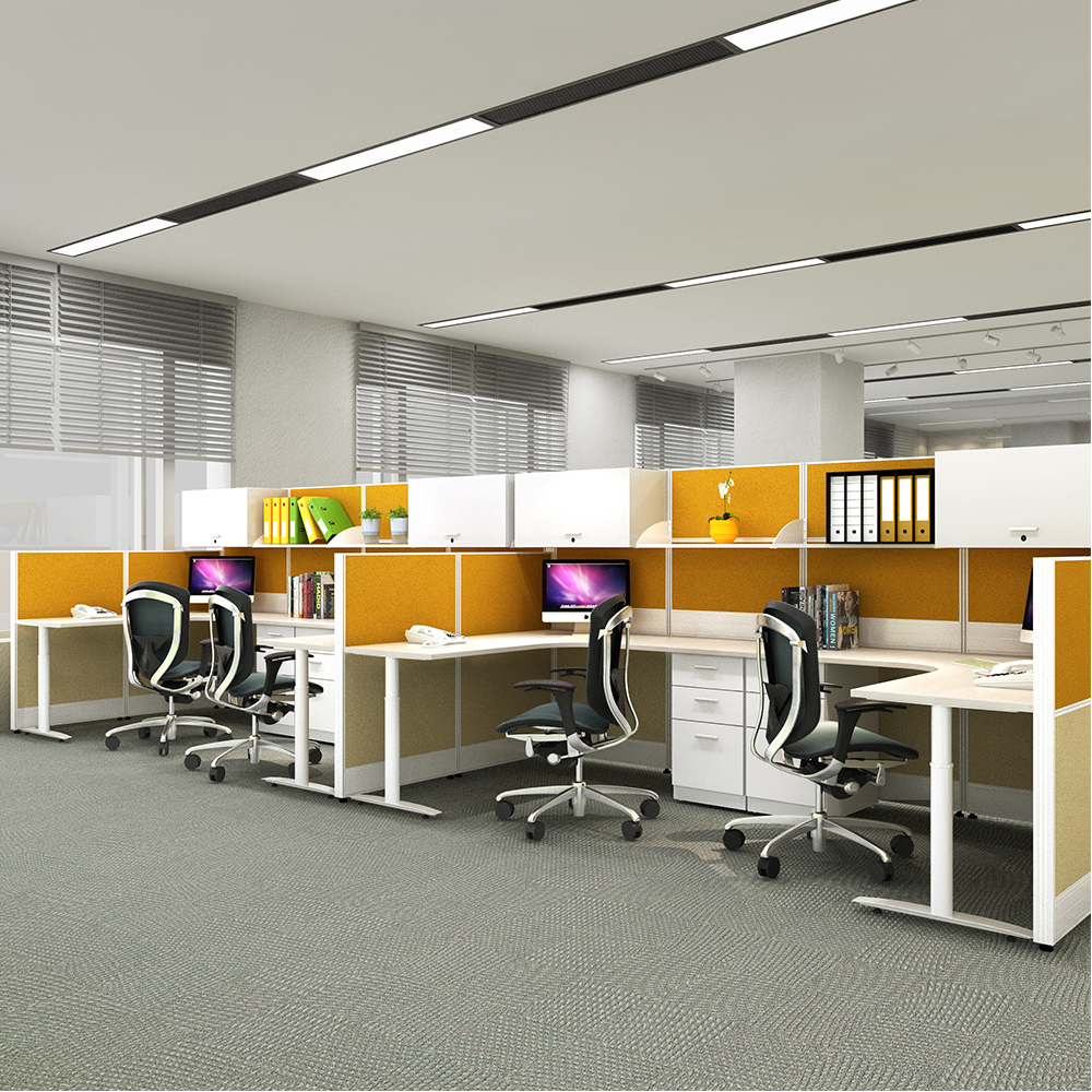 Business Modern Wooden Office Furniture Cubicles